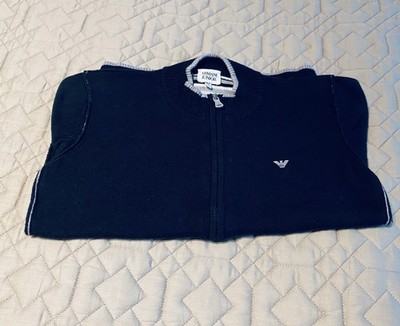 Armani Junior Strickjacke (Sommer)dunkelblau Gr. 140