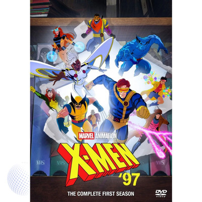 X-Men 97 Complete Season 1 2024 Custom DVD/BluRay All Region 2-Disc Set