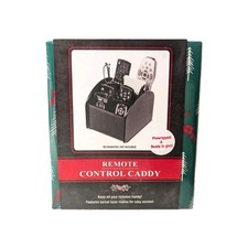 TV Remote Control Caddy With Spinning Valet Organizer Wrapped and Ready to Give 