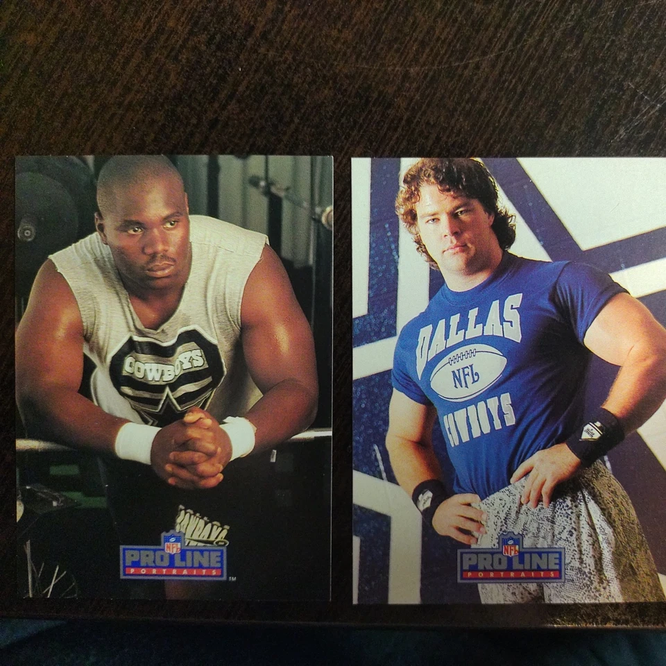 1991 Pro Line Portraits - Irvin, Noonan, Highsmith, Maryland - Dallas Cowboys - Image 3 of 4