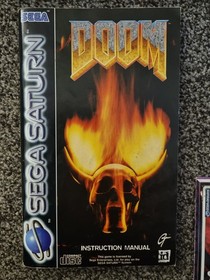 Doom - boxed with manual - Sega Saturn (PAL) complete 