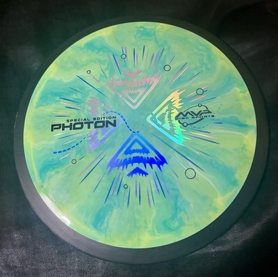 MVP Photon Special Edition Disc Golf Disc Green Black 170g