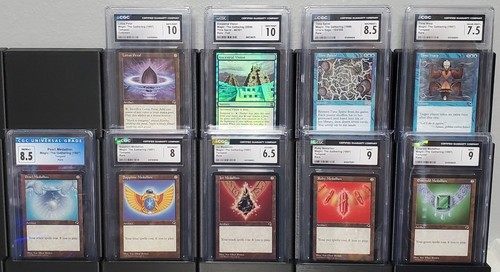 Graded MTG Cards - Complete 9 SLAB Set "Average Joe Version of the Power Nine"