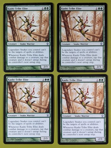 Kashi-Tribe Elite x4 Saviors of Kamigawa 4x Playset Magic the Gathering MTG