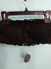 No Boundaries NWT Ladies Size S/Ch Underwire Lace Bandeau W or w out strap Bra