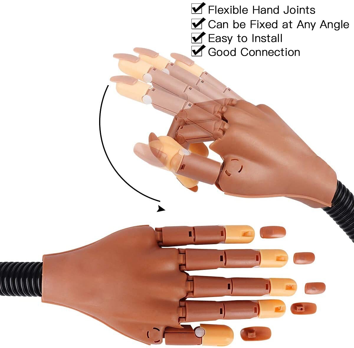 Practice Hand For Acrylic Nails Professional Nail Practice