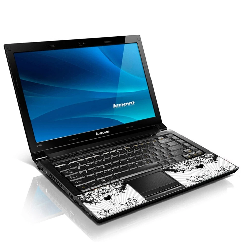 Recubrimiento de calcomanía adhesiva para computadora portátil diseño de corazón portátil Dell Apple Asus 13-16 pulgadas Foto 2 de 4