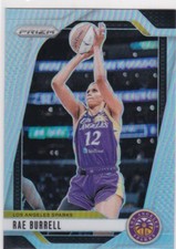 2024 Panini Prizm WNBA SILVER PRIZM #62 Rae Burrell, Los Angeles Sparks