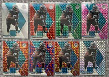 8 Count Lot 2020 Mosaic Yannick Ngakoue Color Prizms Red, Silver, Reactive, Pink