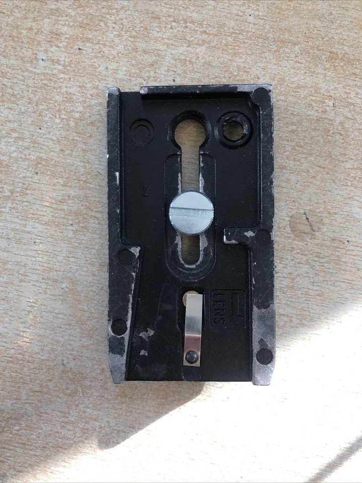 Manfrotto Quick Release 3,5" Long Plate For Tripod Head. Ex. - Image 3 of 4