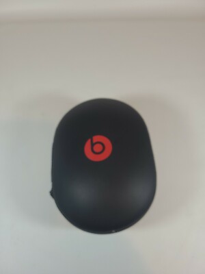 Genuine Beats by Dr. Dre Powerbeats/ Earbud Headphone Carrying Case - Black/Red