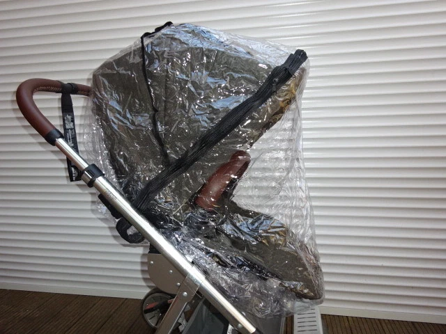 New RAINCOVER Zipped fit Mamas & Papas M&P Ocarro Carrycot & Seat Unit - Image 4 of 4
