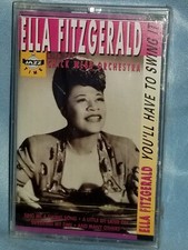 Ella Fitzgerald FACTORY SEALED Cassette Tape You'll Have To Swing It