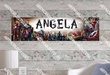 Personalized/Customized Avenger Age of Ulton Name Poster Wall Decoration Banner