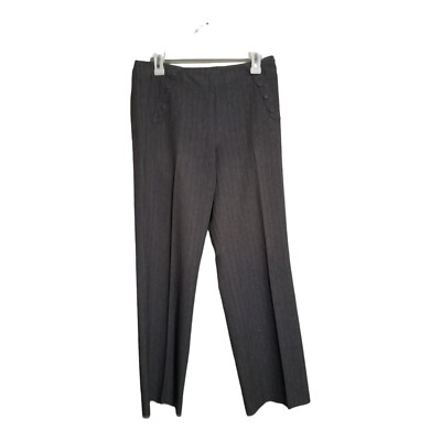 Sigrid Olsen Pant Trousers Danish Modernist 00 Grey Mix Business