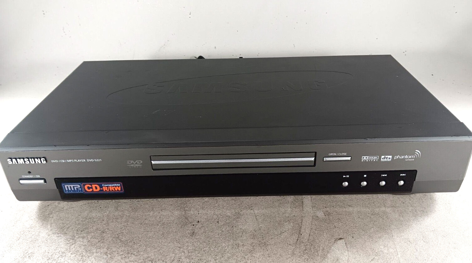 Dvd-s221 Digital Audio Disk Player No Remote Control
