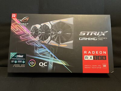 グラフィックボード・グラボ・ビデオカード ROG STRIX RX580 O8G GAMING OC AMD Radeon Amazon.com: ASUS ROG-STRIX-RX580-O8G-GAMINGOC Edition GDDR5 DP