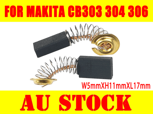 Cepillos de carbono para taladro Makia CB303 CB304 5703R 5806B HM1100 9541 9542 - Imagen 3 de 3