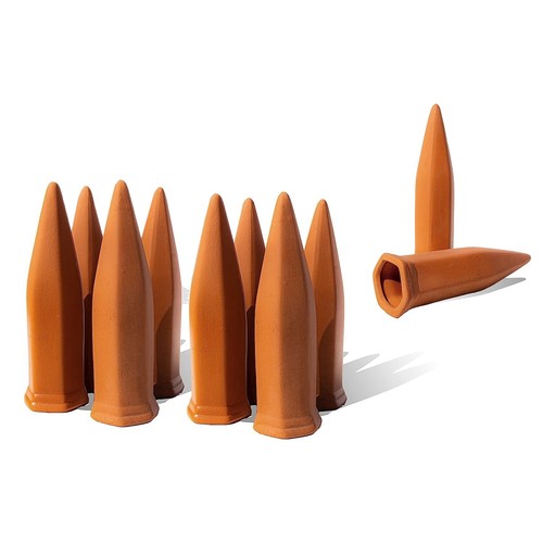 20Pcs Self Watering Terracotta Plant Watering Stake Garden Plant Spikes Devices - Picture 11 of 12