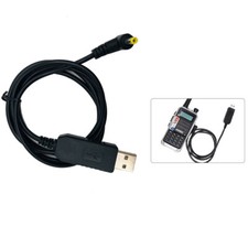 USB Charger Cable For BaoFeng UV-5R UV-9R PLUS UV-10R UV-F8HP UV-5RE Radios