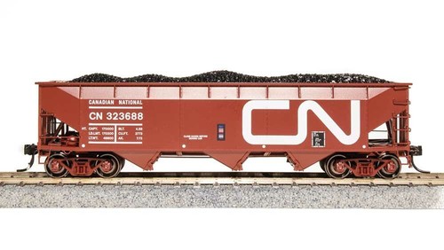 Tolva Broadway Limited HO AAR 70 toneladas 3 bahías Canadian National CN #323688 7381 | Zustand: New