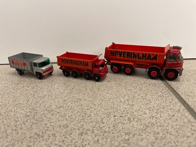 Lesney Matchbox King Size & 17D Hoveringham Foden & Builders Scaffold Truck