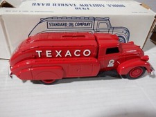Ertl 1938 Dodge Airflow Tanker Bank Texaco Red 1:30 Scale 052821DMT
