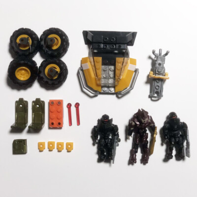 Mega Bloks Construx Halo GBW74 Warthog Security Patrol lot *New