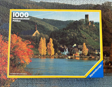 Ravensburger Puzzle 1000 pieces Autumn Scene Made in West Germany 1988-Complete