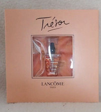 Tr&eacute;sor Lancome 7,5 ml EdP OVP  discontinued Geschenkaufmachung m. Tuch RAR