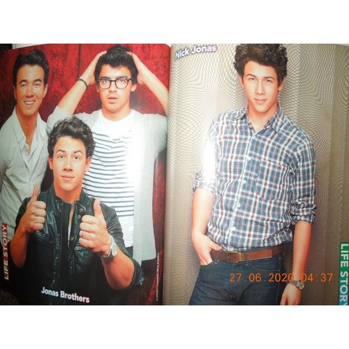 JONAS BROTHERS life story CAMP ROCK 2 glee BIG TIME RUSH ariana grande JUSTICE - Picture 9 of 12