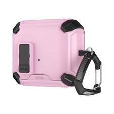 For Samsung Galaxy Buds 3/3pro Shockproof Magnetic Rugged Case Built-in Stand