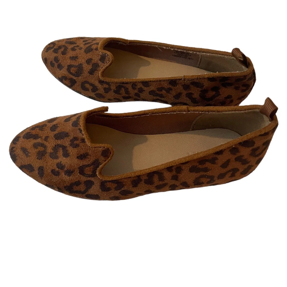 Old Navy Toddler Girls Leopard Print Ballet Flats 6 - Image 4 of 4