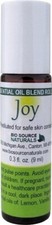 Mezcla de aceites esenciales Joy Roll-On - Botella enrollable de vidrio ámbar de 0,3 fl oz (9 ml)