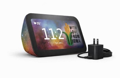 Amazon Echo Show 5 3rd gen Kids Galaxy Color *COMES WITH POWER SUPPLY!*