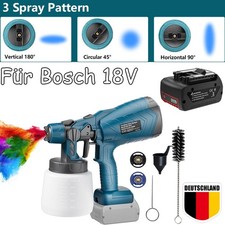Farbspritzgerät für Bosch 18V Akku HVLP Far...
