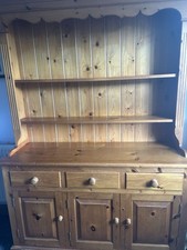 Rustic Solid Pine Welsh Dresser