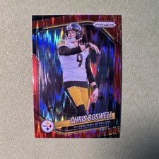 2025 Panini Prizm Red Flash Chris Boswell #174 Pittsburgh Steelers
