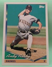 1994 Topps - Andy Ashby #648 - San Diego Padres 