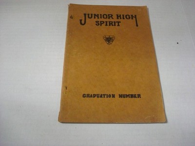 May 1926 Junior High Spirit Fort Scott Junior High School, Fort Scott, Kansas
