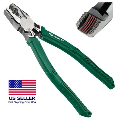 ENGINEER PZ-59 Neji-Saurus RX Heavy Duty Pliers 8-Inch (Made In Japan)