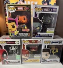 LOT OF 5 FUNKO POPS MARVEL IRON MAN DEADPOOL