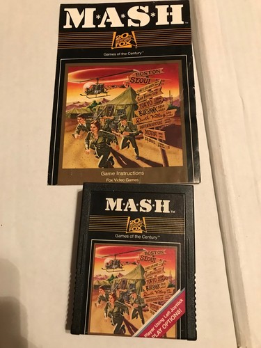 ATARI 2600 MASH Game w/ Manual
