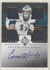 2019 Panini Majestic Capstones 23/35 Carson Wentz #CP-CW Auto yn4