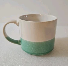Over And Back Stoneware Mug Teal/Aqua
