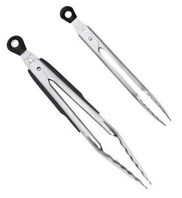 OxO Good Grips 2-teiliges Zangenset   Mini 17,7cm & Standard 22,8cm