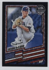 2026 Panini Stars & Stripes Prizm Black Velocity 4/39 Jason DeCaro #105 0j81