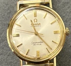 GENUINE OMEGA AUTOMATIC SEAMASTER DE VILLE CAL 550  CASE LL 6066 14K GOLD BEZEL