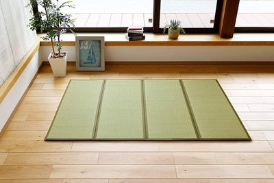 Japanese Traditional Tatami Mat, Igusa (Rush Grass) Floor Mattress, Futon, 55...