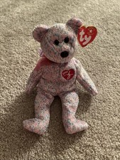 Ty Beanie Baby - 2001 SIGNATURE BEAR (8.5 Inch) MINT with MINT TAGS
